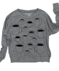 Supermaggie Coffee Cups Pia Pullover Clothing, Accessories & Mens