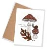 Nature Walk Thank You Very Mush Card Cards