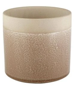 47th & Main (Creative Brands) Vases Beige Ceramic Pot