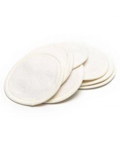 KITSCH Bath & Body Eco-Friendly Reusable Mini Face Rounds - Ivory