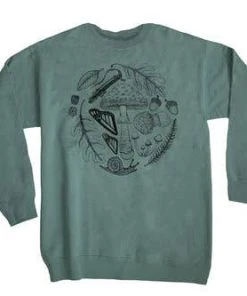 Nature Walk Clothing, Accessories & Mens Forest Floor Crew Neck Sweatshirt