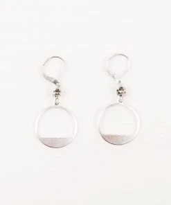 Altiplano Cut Out Circle Earrings Clothing, Accessories & Mens