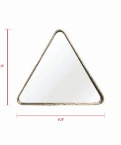 Home Goods Foreside Home & Garden - Geo Triangle Table Mirror