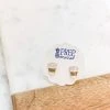 Prep Obsessed Wholesale Clothing, Accessories & Mens Coffee Cup Enamel Stud Earrings