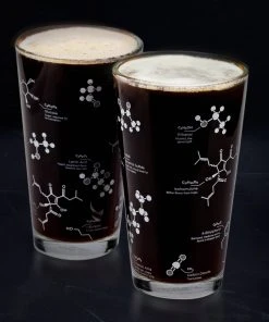 Cognitive Surplus Kitchen & Bar The Science Of Beer Pint Glass Set