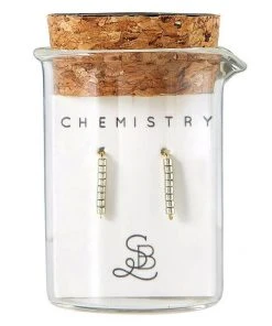 Santa Barbara Design Studio By Creative Brands Clothing, Accessories & Mens Chemistry Earring - Pewter