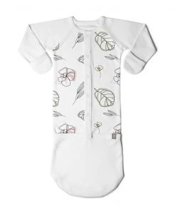Goumikids Abstract Floral Convertible Baby Gown Baby & Pets