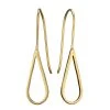 Tiger Mountain Jewelry Your Day In The Sun Brass Loop Earrings