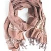 Fair Anita Mauve Tuyen Patterned Scarf