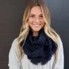 Panache Accessories Navy Infinity Scarf Clothing, Accessories & Mens