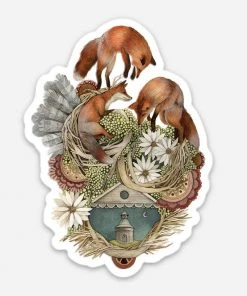 Polanshek Of The Hills Stationery House Of Fox Stickers