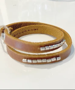 Most Wanted USA Double Wrap With Rectangle Beads Clothing, Accessories & Mens